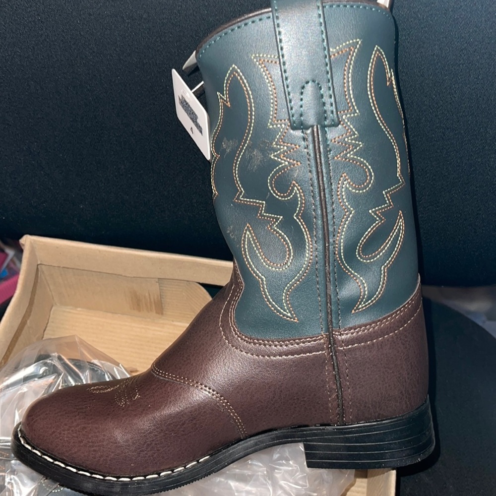 Smoky Mountain Kids cowboy boots size 4